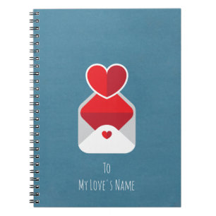 Personalized Love Letters Notebook