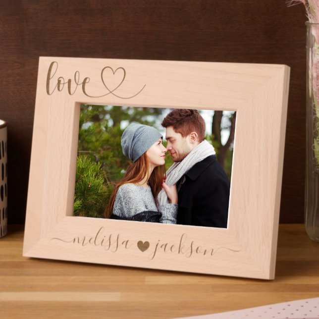 Personalized Love Photo Frame with Names (Creator Uploaded)