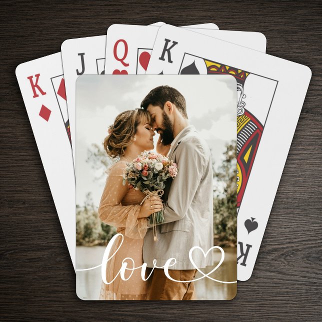 Personalized Love Photo  Poker Cards (Creator Uploaded)