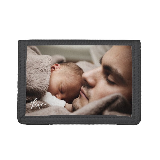 Personalized Love Photo Trifold Wallet (Front)