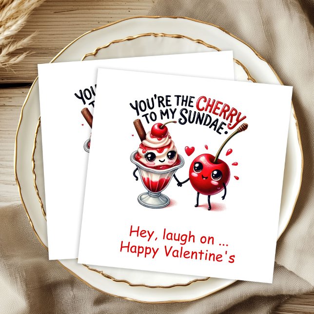 Personalized Love Quote Funny Food Napkins (Personalized Love Quote Funny Food Napkins)