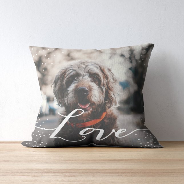 Personalized Love Throw Pillow (Creator Uploaded)