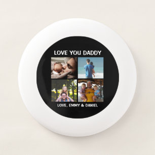 Personalized Love You Daddy Photo Wham-O Frisbee