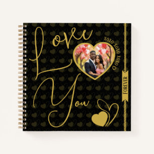 Personalized Love You Forever Valentine's Day Notebook