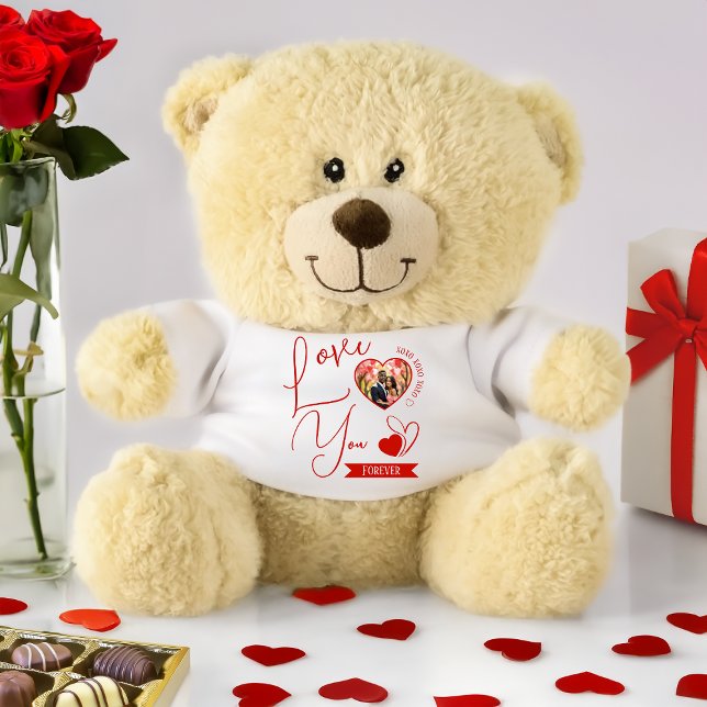 Personalized Love You Forever Valentine's Day Teddy Bear (Creator Uploaded)