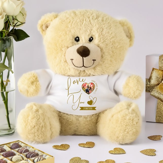 Personalized Love You Forever Valentine's Day Teddy Bear (Creator Uploaded)