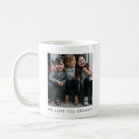 Personalized Love You GRAMMY Grandma Photo Simple