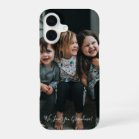Personalized Love You Grandma Photo Handwritten