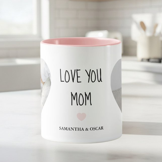 Personalized “Love You Mom” Photo | Custom Gift Mug (Creator Uploaded)