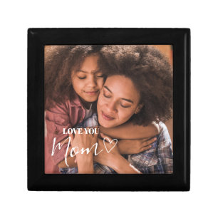 Personalized Love You Mom Photo Gift Box