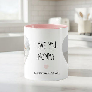 Personalized “Love You Mommy” Photo   Custom Gift Mug