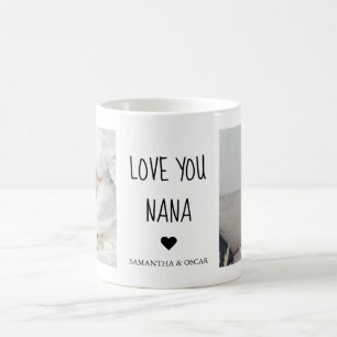 Personalized Love You Nana   Custom Photo Gift Coffee Mug