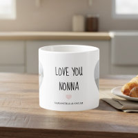 Personalized Love You Nonna | Custom Grandma Gift