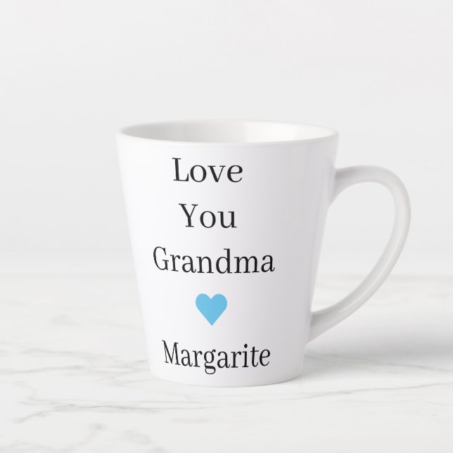 Personalized Love You Papap Latte Mug (Right)