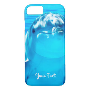 Personalized Lovely Dolphin Underwater Sea Life iPhone 8/7 Case