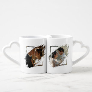 Personalized Lovers’ Mug Set Custom Photo Mugs