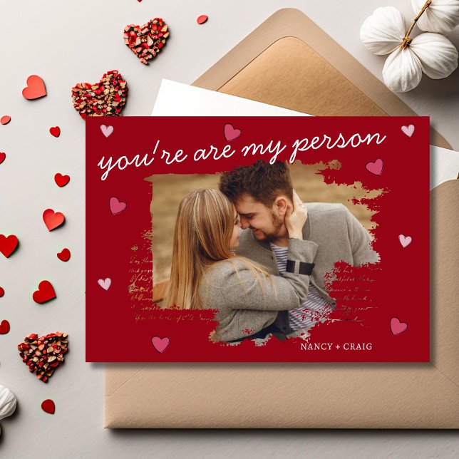 Personalized Lovers Valentine's Day Greeting Card (Creator Uploaded)