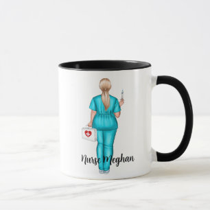 Personalized LPN Nurse (Blonde) Gift Mug