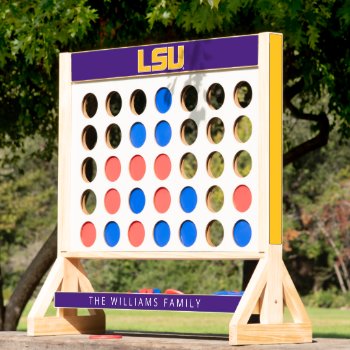 Personalized Lsu Fast Four by lsutigers at Zazzle