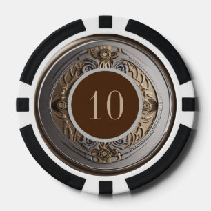 Personalized Lucky charm  Poker Chips