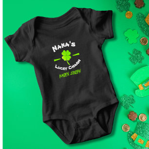 Personalized Lucky Charm St. Patrick's Day Baby Bodysuit