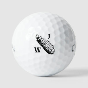 Personalized Lucky Rabbit's Foot Golf Balls