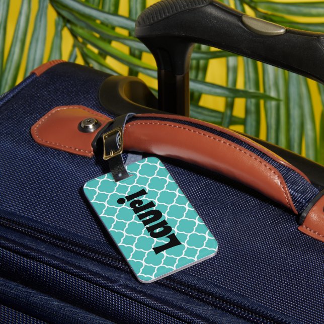 Personalized luggage tag (Front Insitu 1)