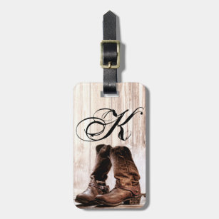 Luggage tags boots top