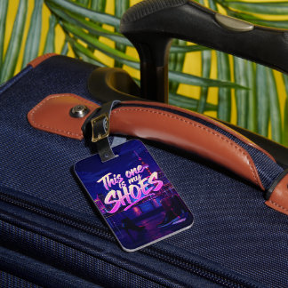 Personalized Luggage Tag - Bring the Shoes!