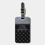 Personalized Luggage Tag W/ Leather Strap at Zazzle