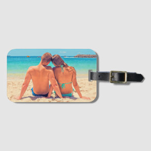 Personalized Luggage Tag Your Photo Custom Text