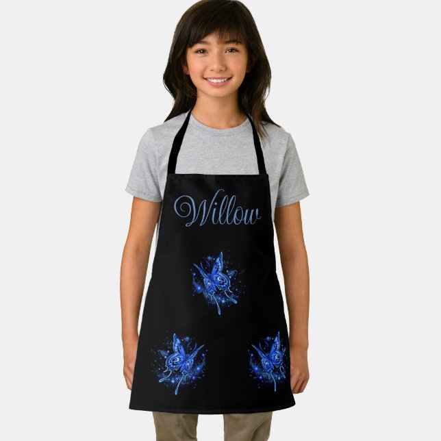 Personalized Lunar Moth Apron (Insitu)