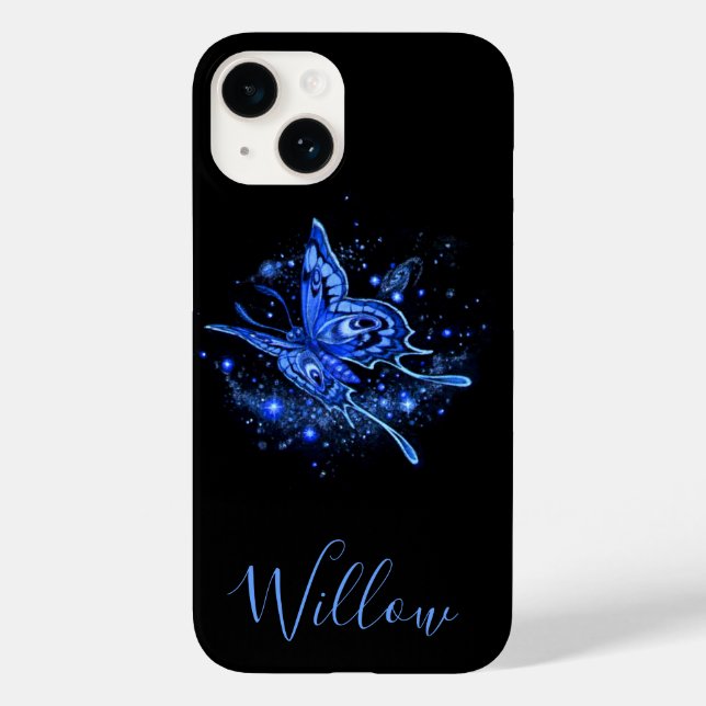 Personalized Lunar Moth  Case-Mate iPhone Case (Back)