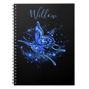 Personalized Lunar Moth Notebook