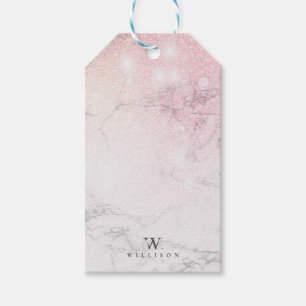 Personalized Luxury Marble Gift Tags