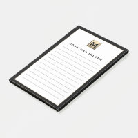 Monogram post on sale it notes