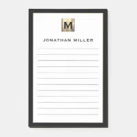 Monogram post deals it notes