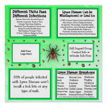 Personalized Lyme disease Information Poster