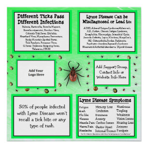 Personalized Lyme disease Information Poster