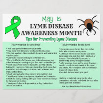 Personalized Lyme Disease Prevention Educational Flyer