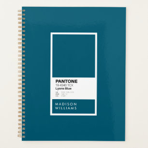Personalized Lyons Blue Notebook   Custom Name