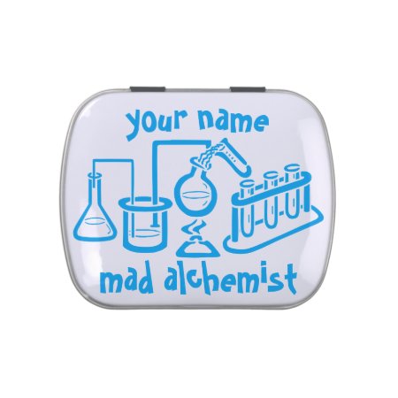Personalized Mad Alchemist Jelly Belly Candy Tin