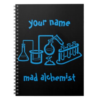 Personalized Mad Alchemist Journal by abitaskew at Zazzle