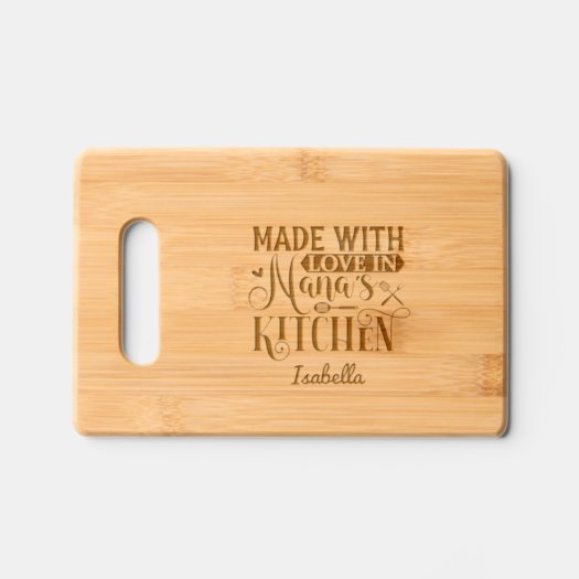 Personalized Made With Love In Nana's Kitchen