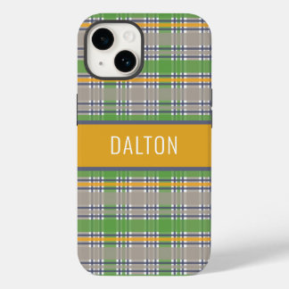 Personalized Madras Plaid Phone Case