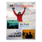 Personalized Magazine Cover Template