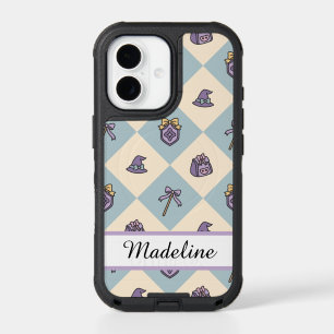 Personalized Magic Academy Wizard School Blue iPhone 17 Case