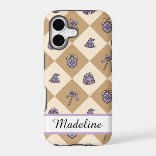 Personalized Magic Academy Wizard School Gold iPhone 17 Case