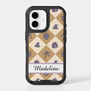 Personalized Magic Academy Wizard School Gold iPhone 17 Case
