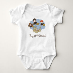Personalized Magical Harry Potter & Hogwarts Baby Bodysuit